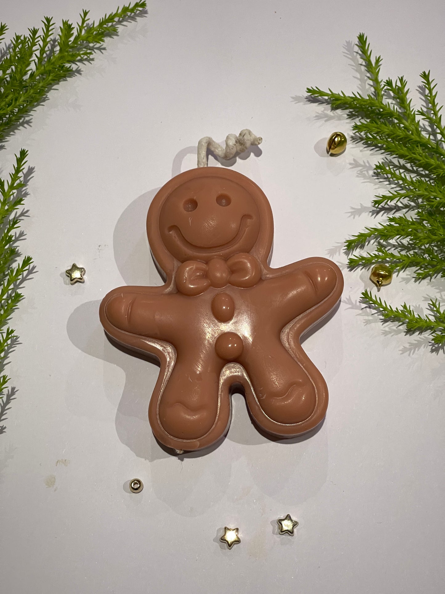Bougie Bonhomme Pain d’Épices – Édition de Noël