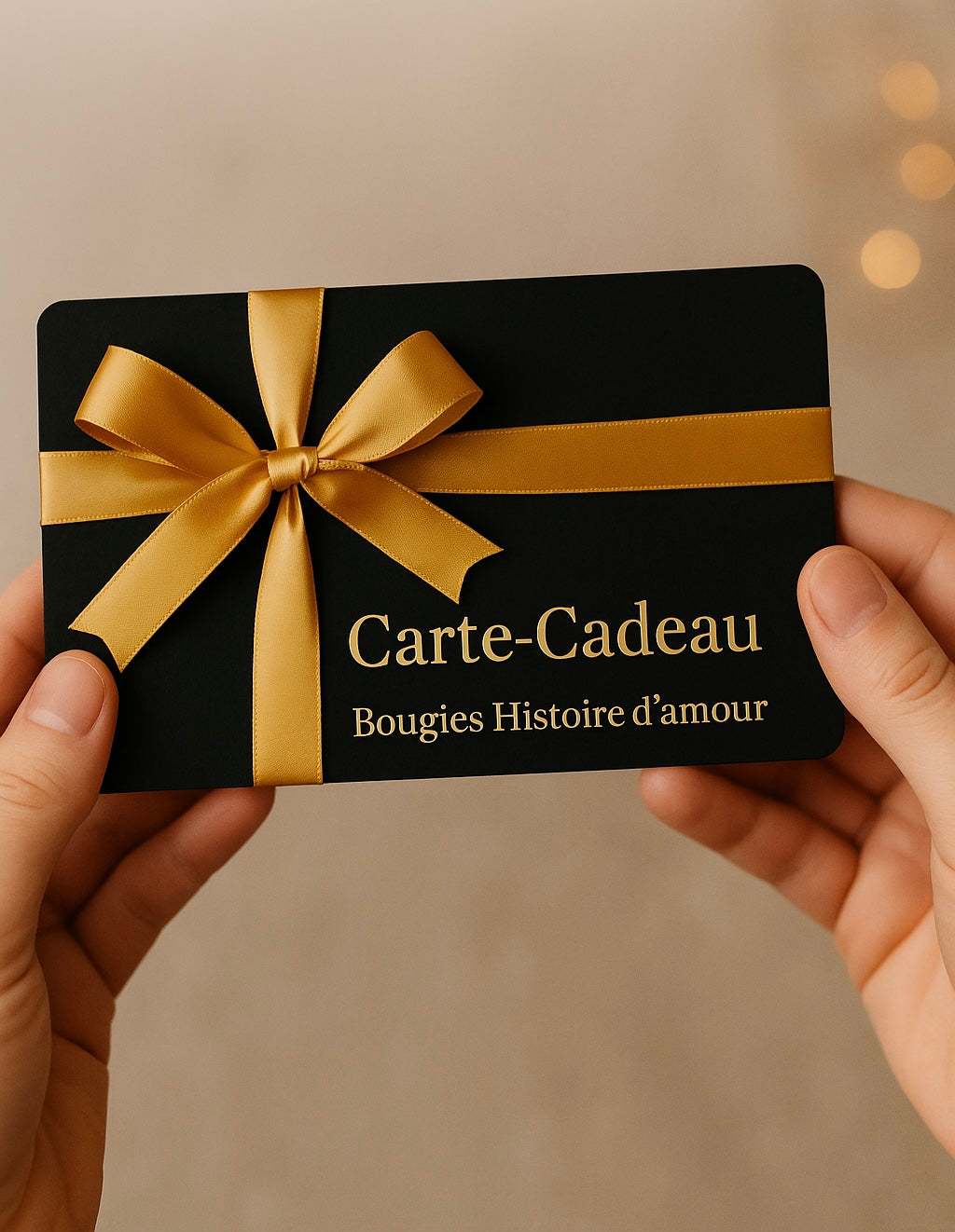 Carte Cadeau – Bougies Histoire d’Amou