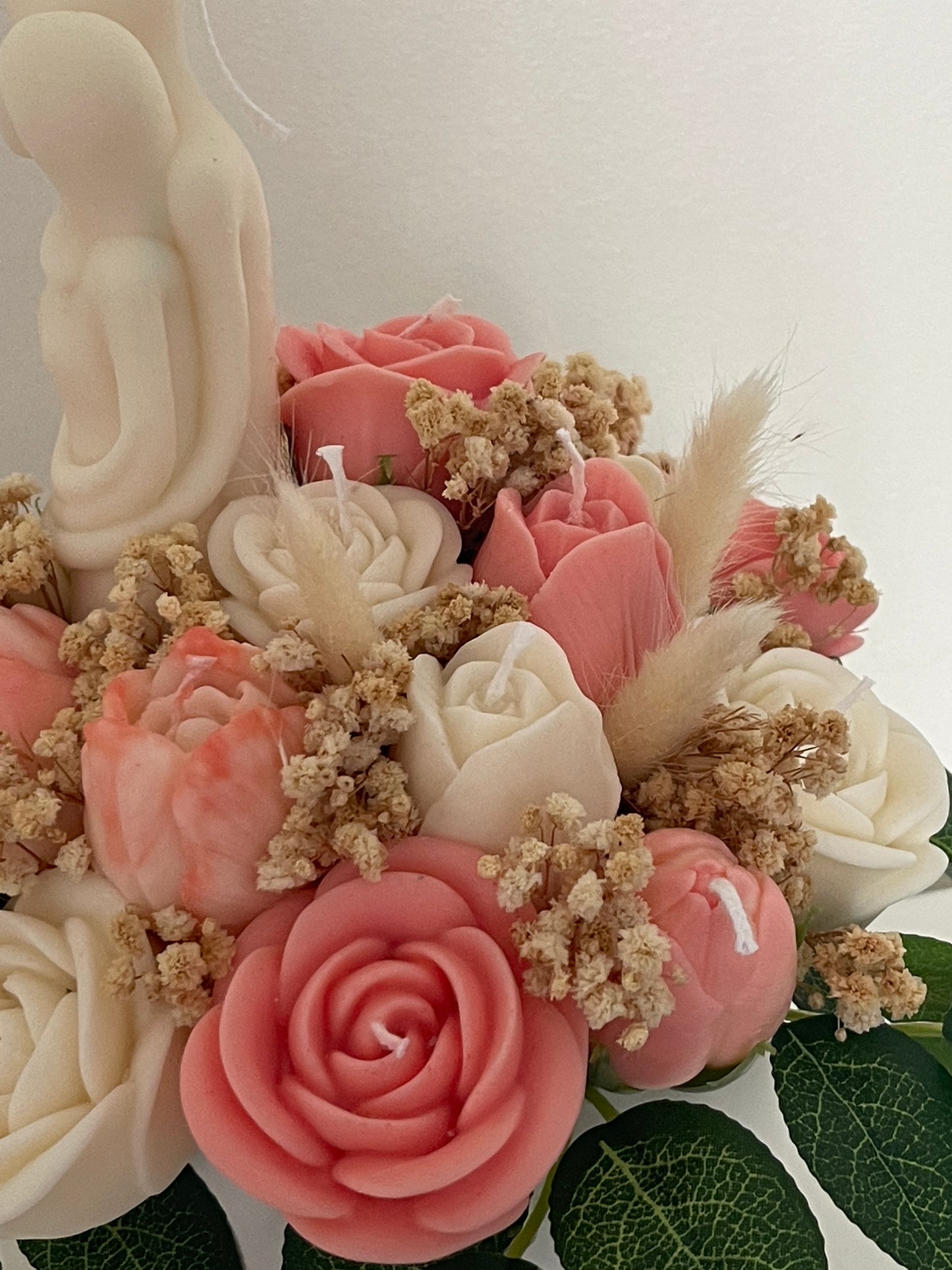 Bouquet de Bougies Sculptées – Amour Éternel. (personnalisable)