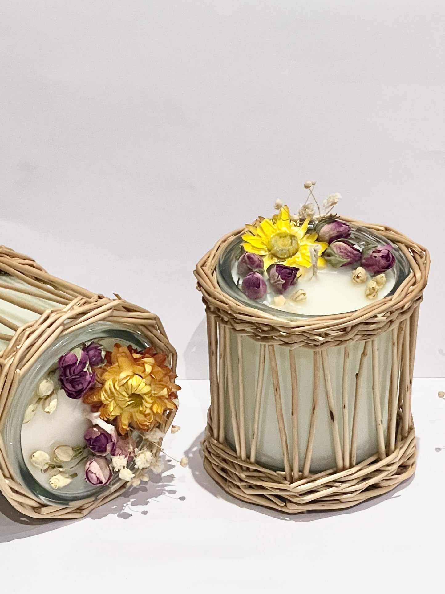 Bougie “Idylle Sauvage” – Édition Artisanale