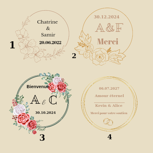 Bougie cœur personnalisée – Cadeau baptême, mariage ou communion