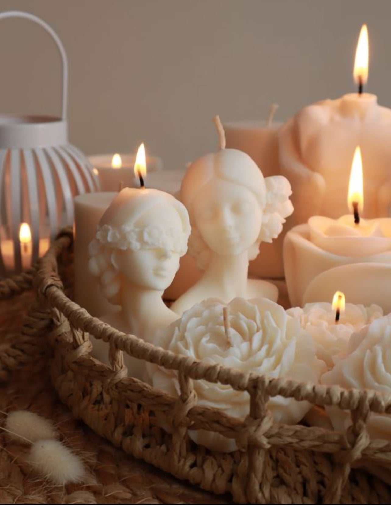 Bougies Sculptées – Créations Artistiques