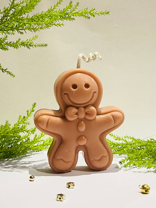Bougie Bonhomme Pain d’Épices – Édition de Noël