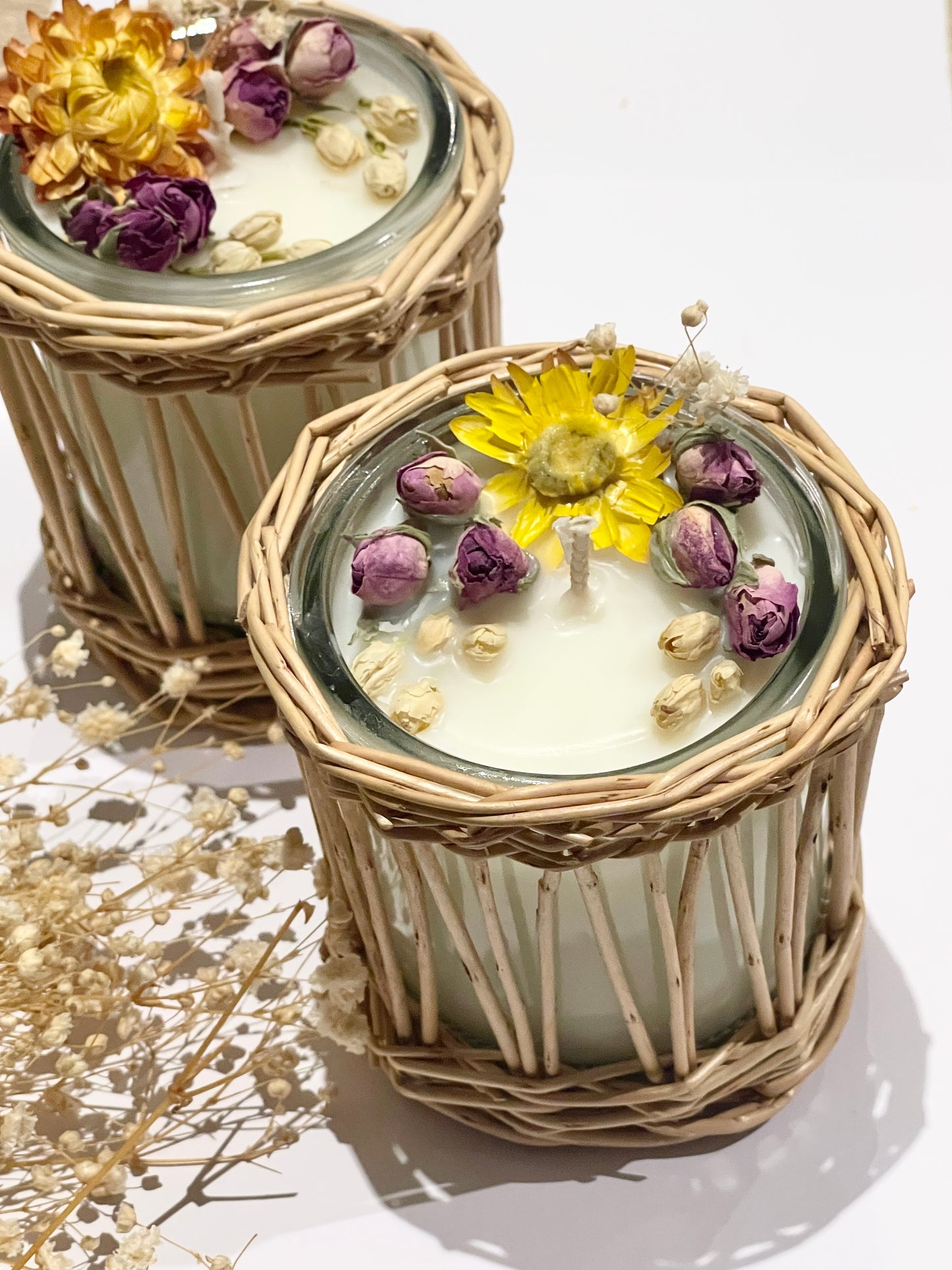 Bougie “Idylle Sauvage” – Édition Artisanale