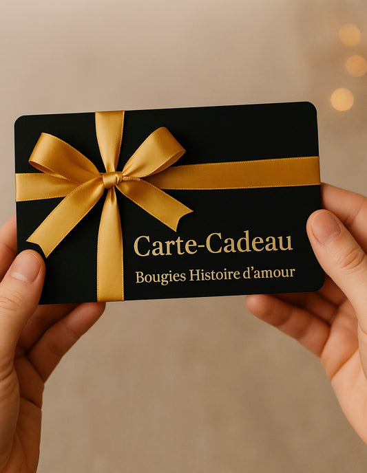 Carte Cadeau – Bougies Histoire d’Amou
