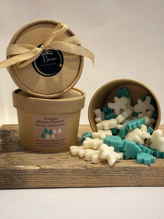 Fondants parfumés – Édition Noël en pot kraft