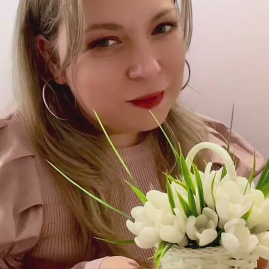 création artisanale en savon perce-neige décoration intérieure