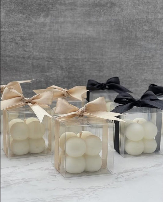 Bougies cube -Cadeau d'invité