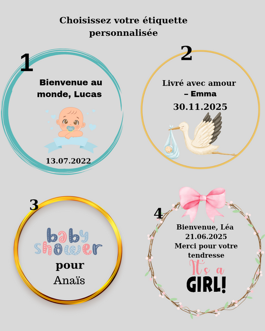 Bébé Savon avec ailes-Cadeau personnalisé